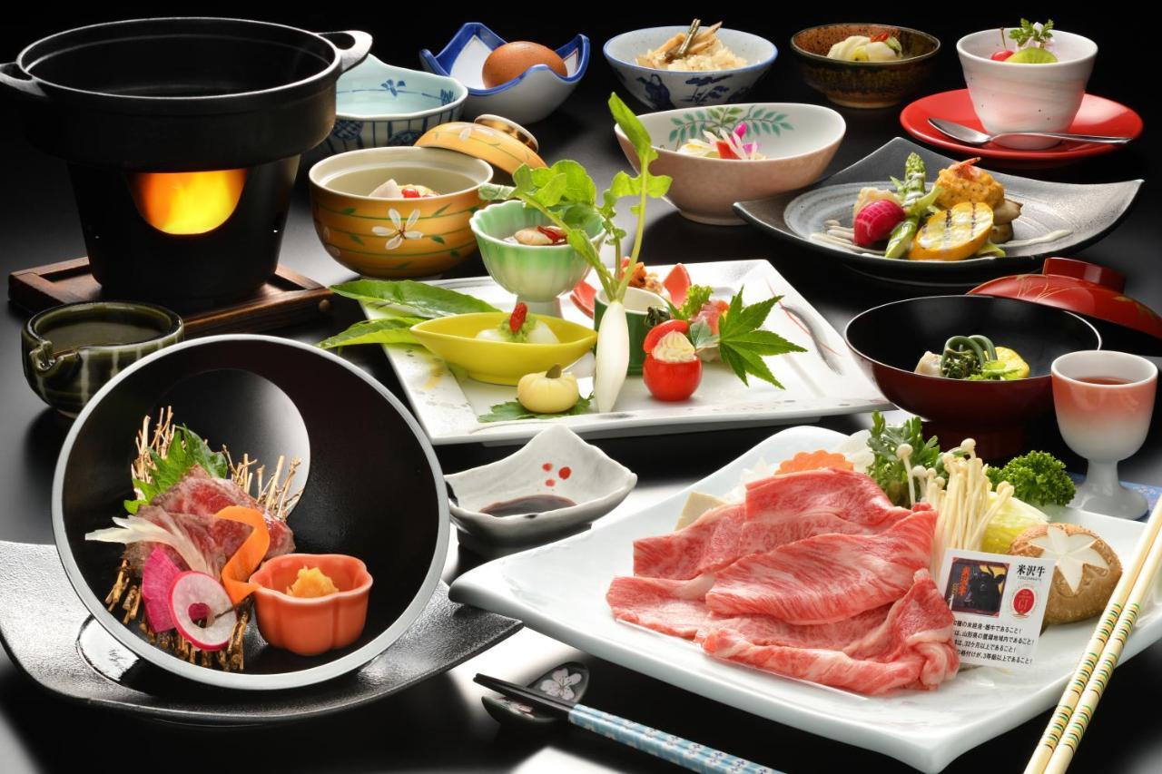 Onogawa Onsen Kajikaso Hotel โยเนซาวะ ภายนอก รูปภาพ